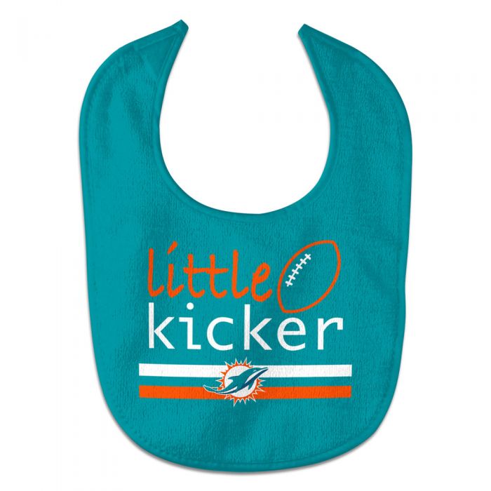 Miami Dolphins Little Kicker All Pro Baby Bib