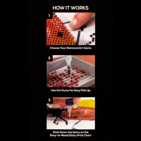 Miami Hurricanes Team Pride Diamond Painting Craft Kit