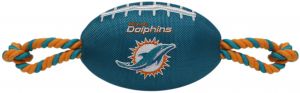 Miami Dolphins - Football Rope Dog Pet Toy
