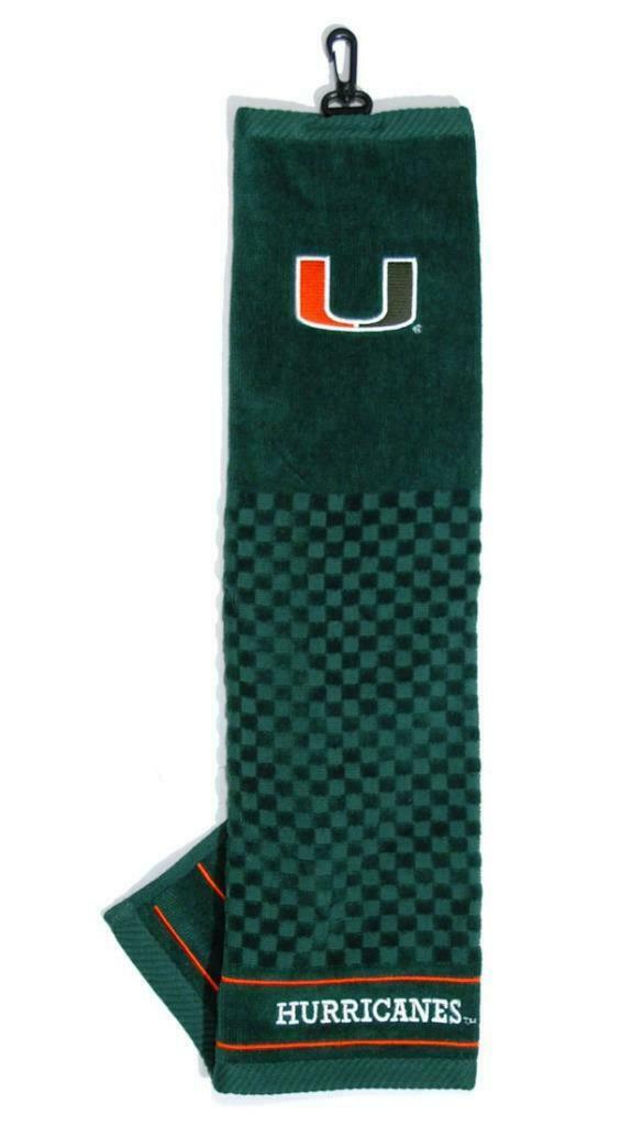 Miami Hurricanes Premium Golf Towel