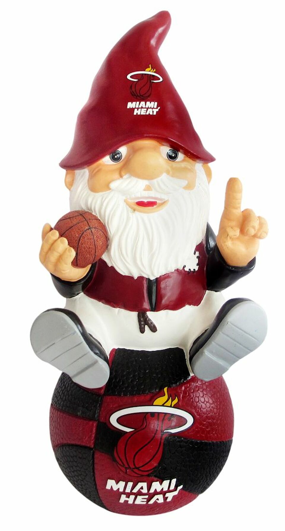 Miami Heat Basketball Team Garden Gnome