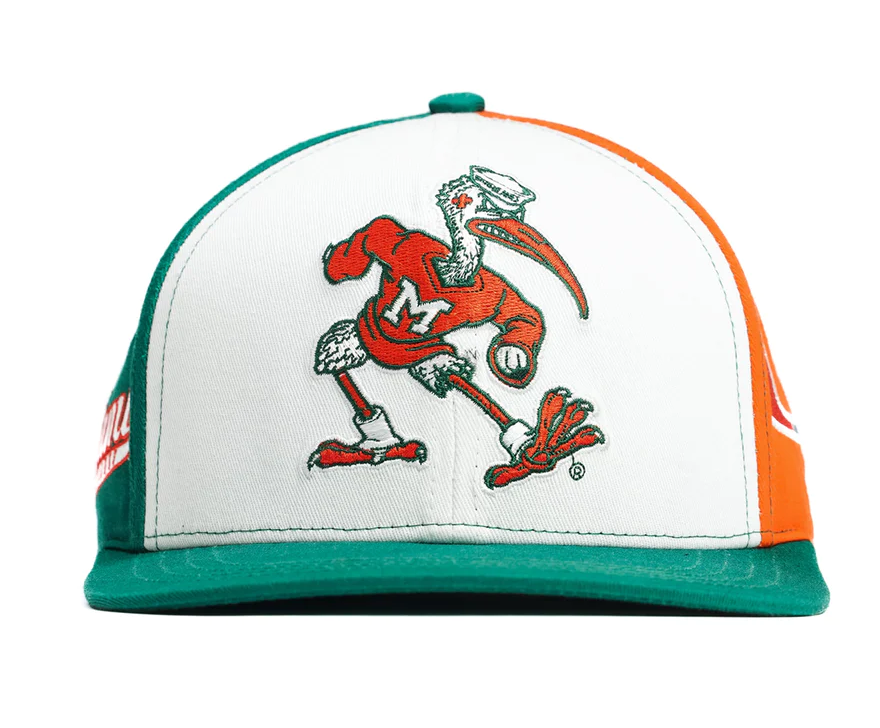Miami Hurricanes Dyme Lyfe Heritage Snapback Hat