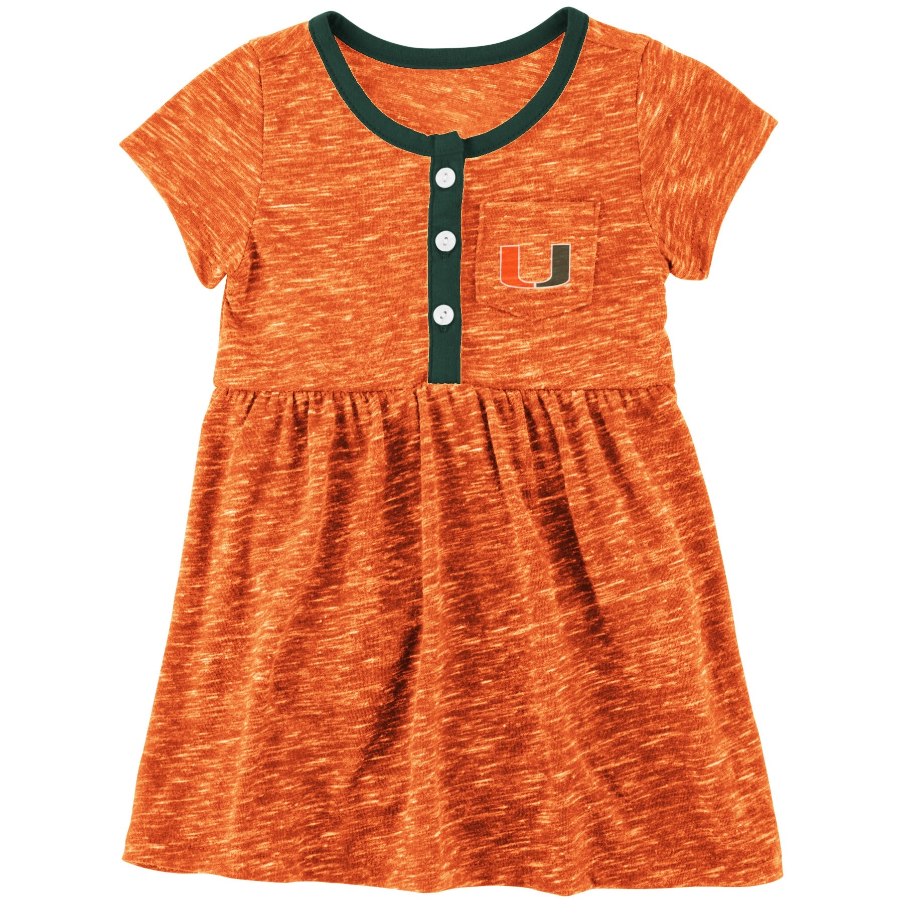 Miami Hurricanes Colosseum INFANT GIRL'S NUESS DRESS - ORANGE