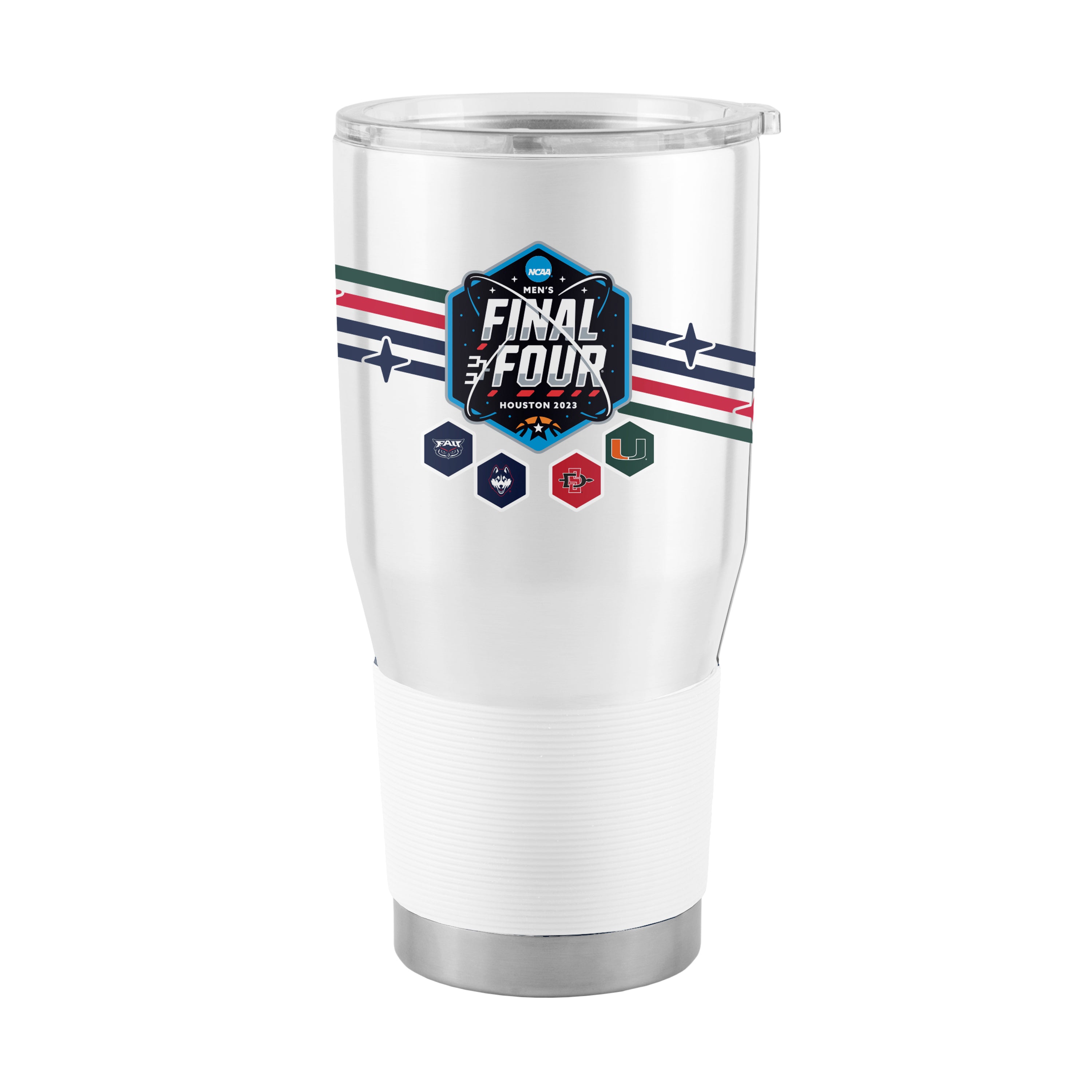 And Then There Were Four Miami Hurricanes FAU Stainles Steel Tumbler - 30 oz