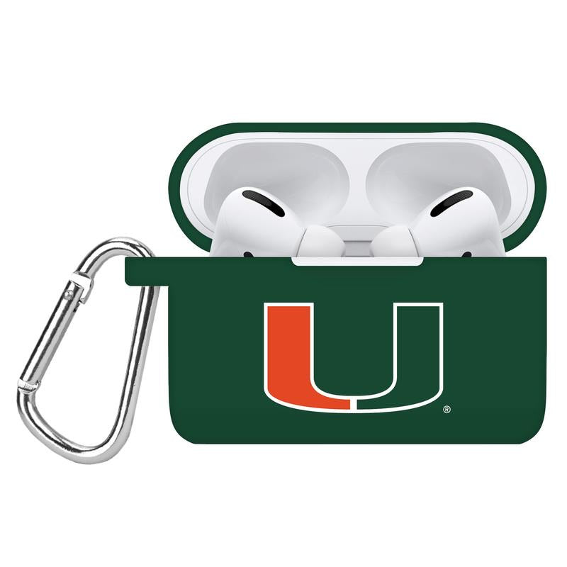 Miami Hurricanes AirPod Pro Case Cover - Green