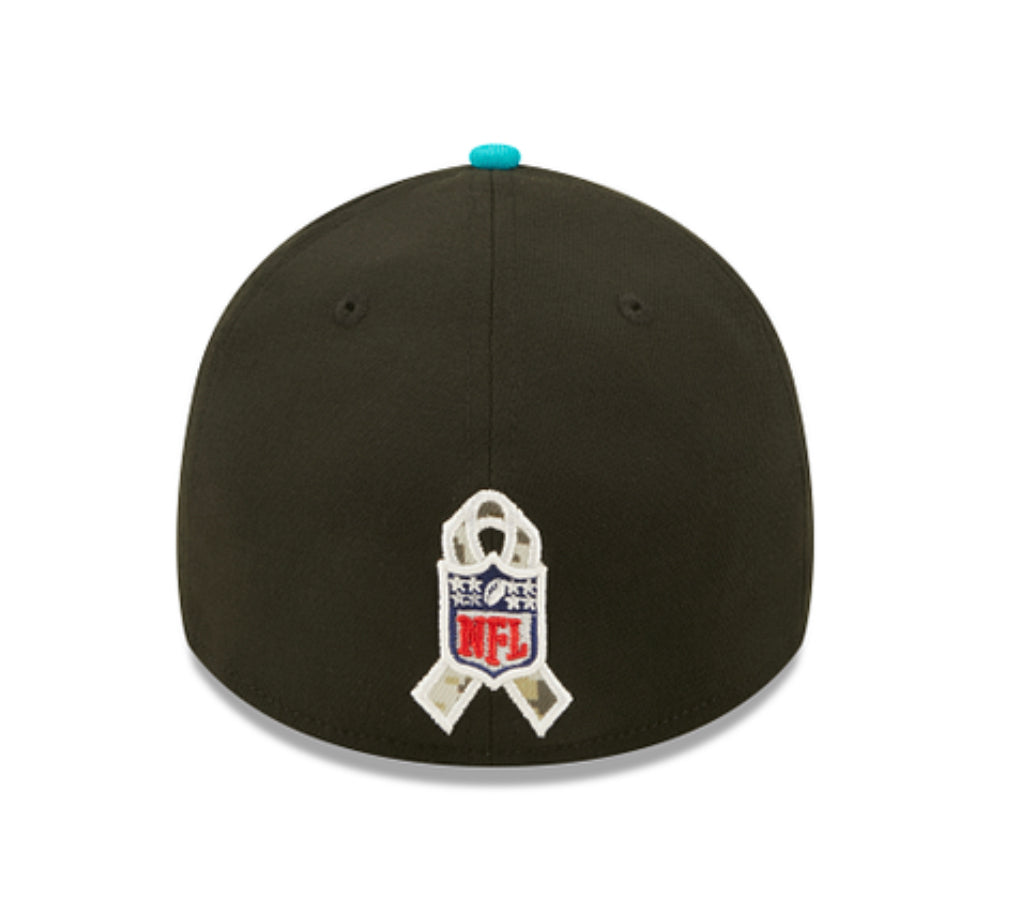Miami Dolphins New Era 2022 Salute to Service 39Thirty Flex Hat
