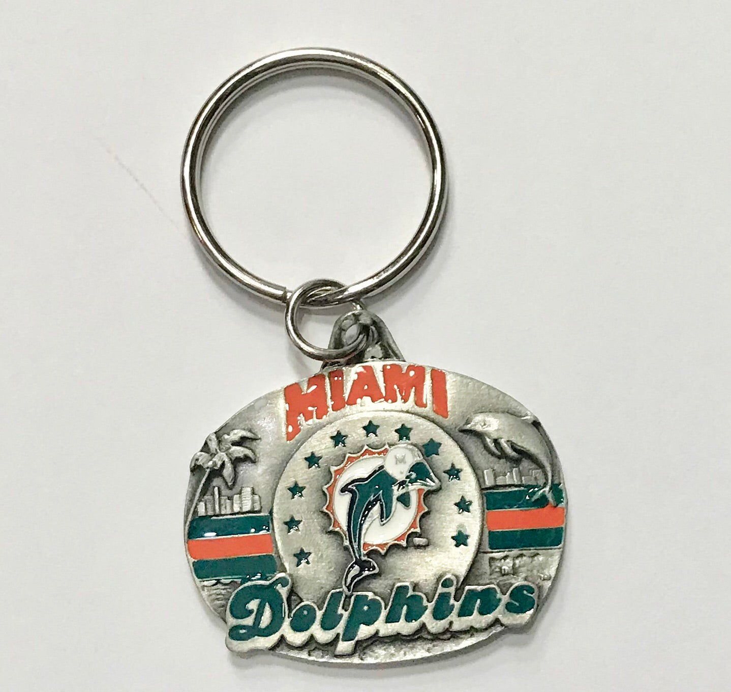 Miami Dolphins Keychain Vintage
