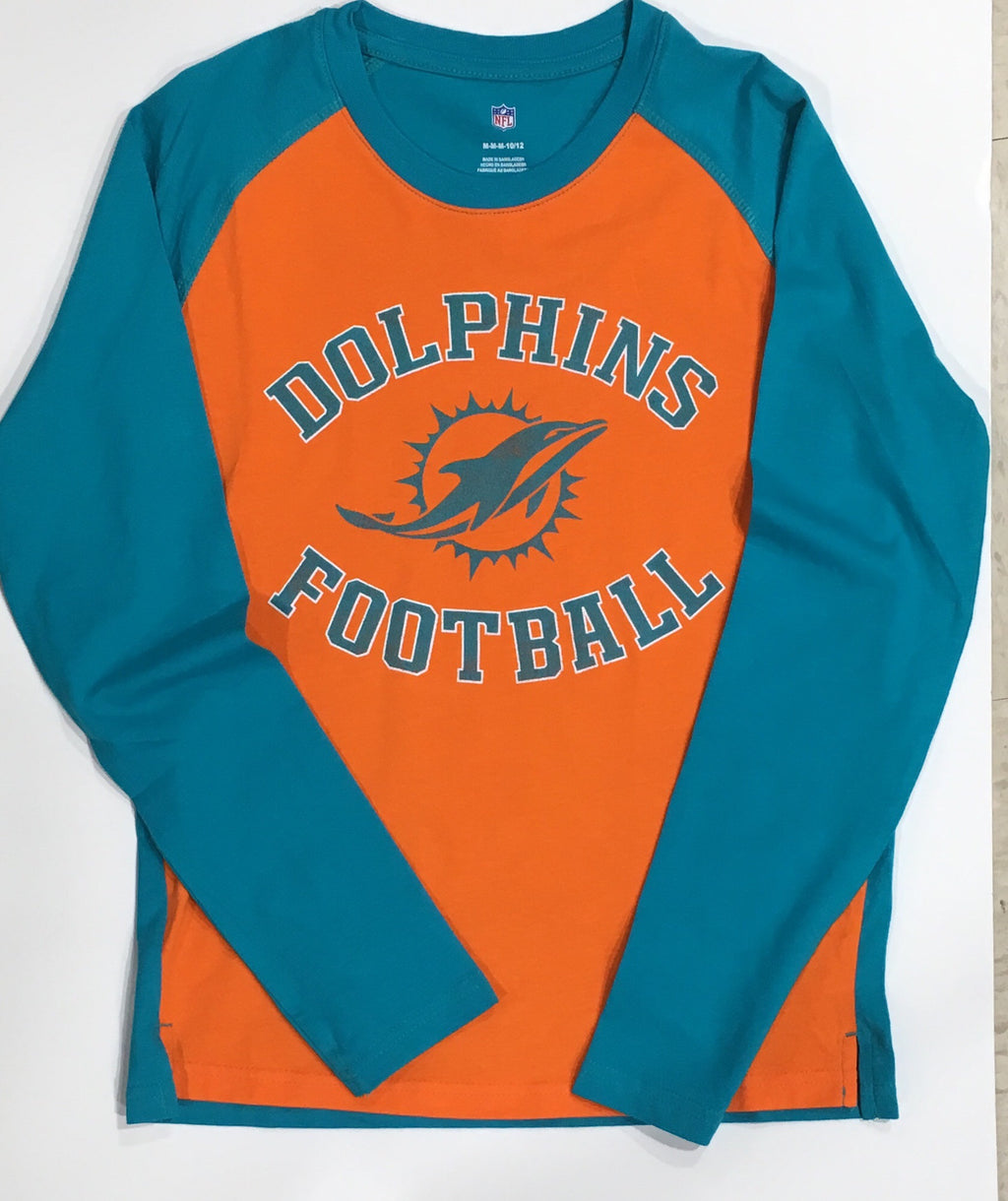 miami dolphins long sleeve shirt