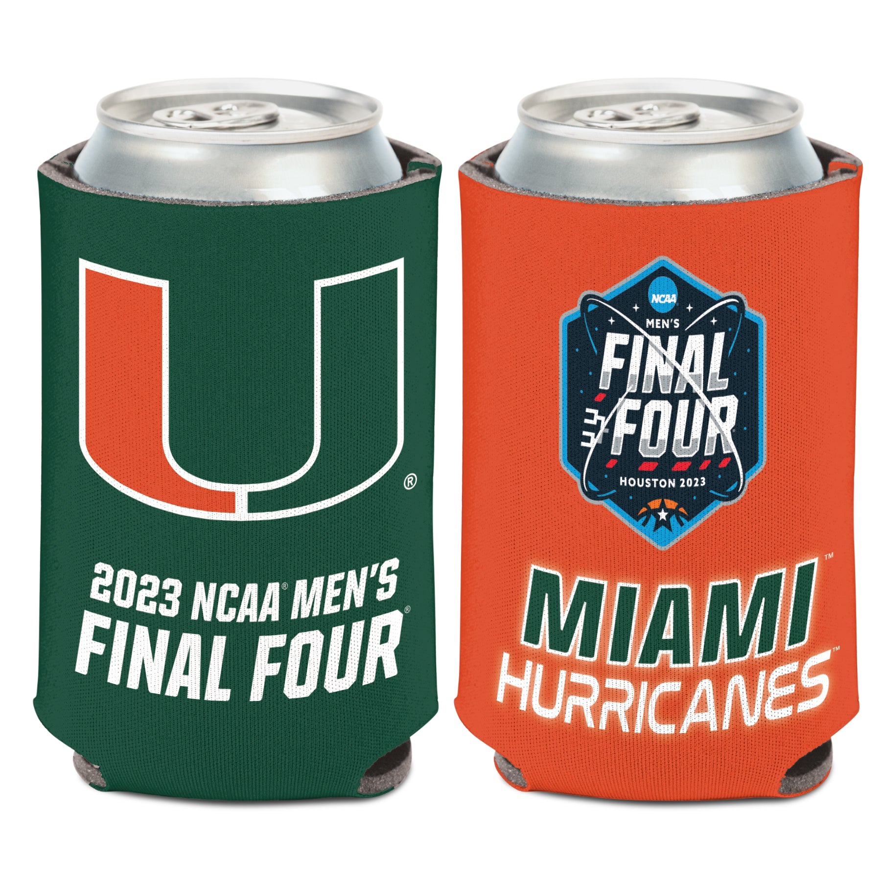 Miami Hurricanes Final Four 12 oz Can Cooler