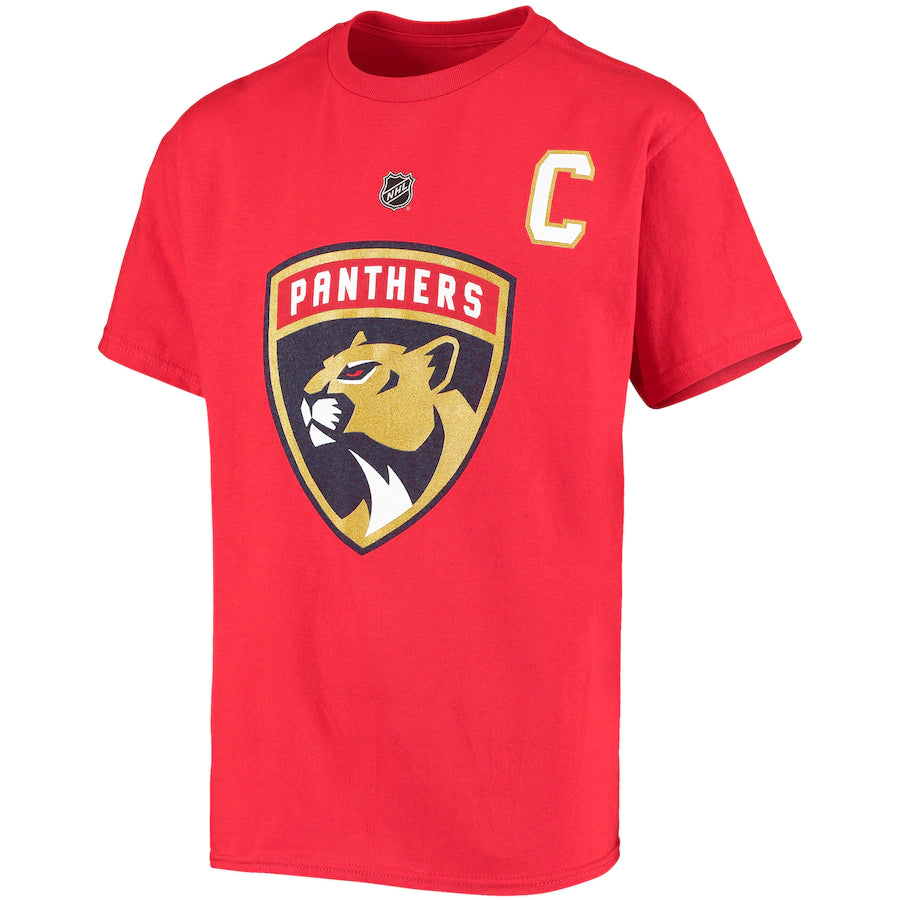 Florida Panthers Youth #16 Aleksander Barkov T-Shirt