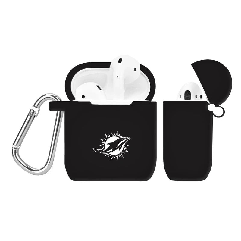 Miami Dolphins AirPod Case Cover - Black