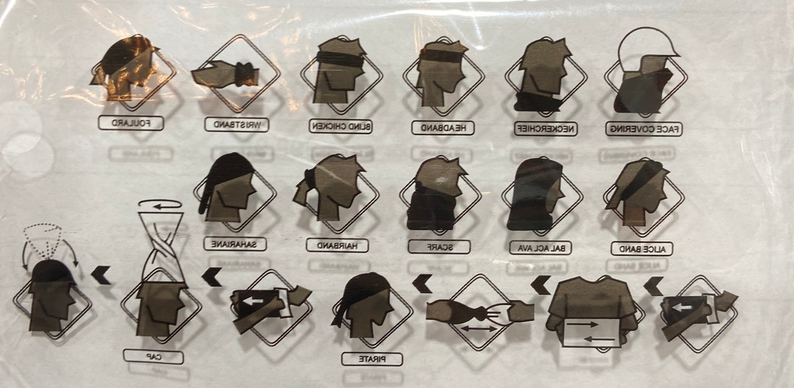 Miami Hurricanes SuperDana Face & Neck Gaiter