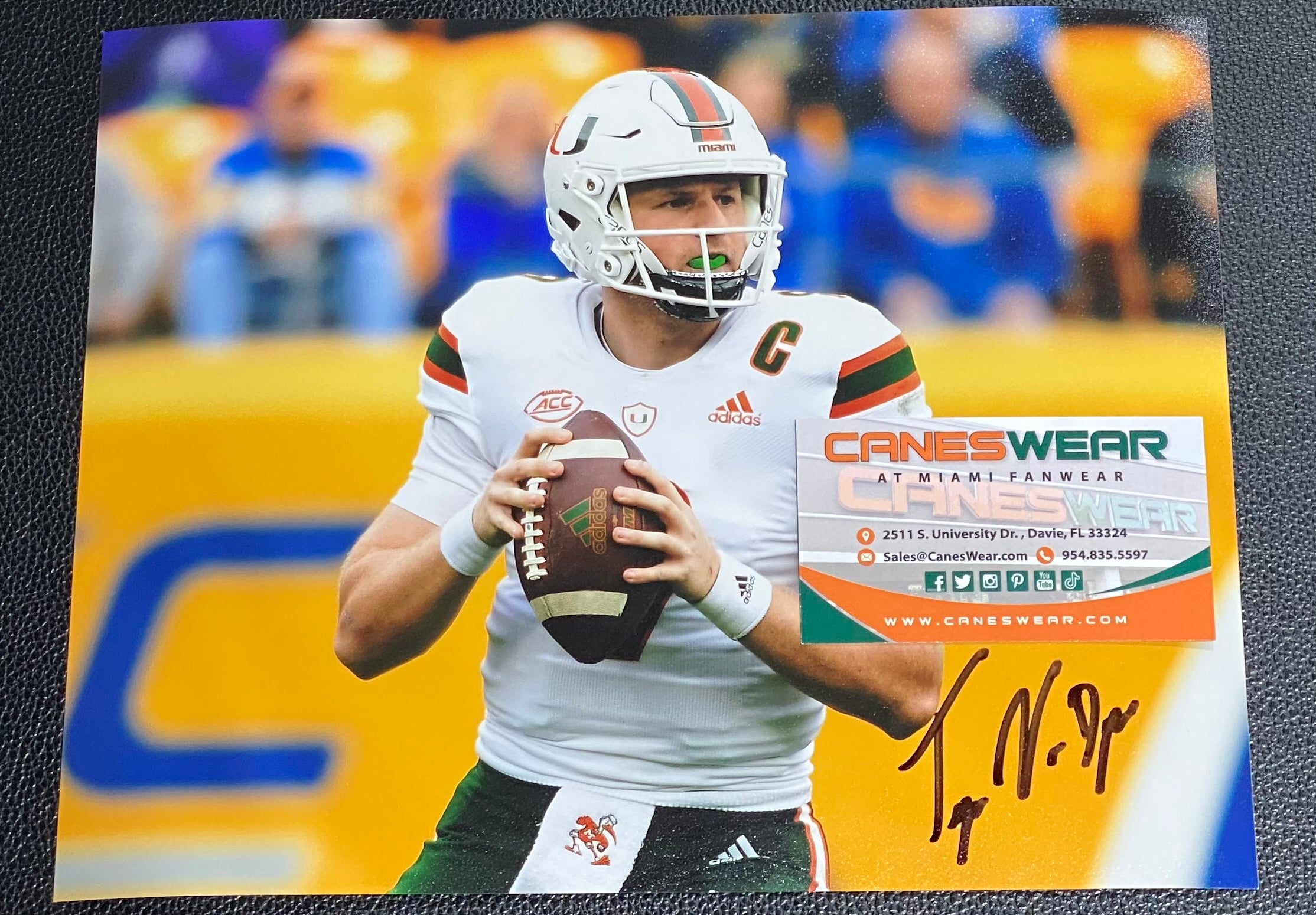 Tyler Van Dyke 8" x 10" Autographed Photo w/JSA - #1