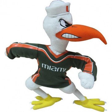Miami Hurricanes Sebastian Plush 8" Stuffed Toy
