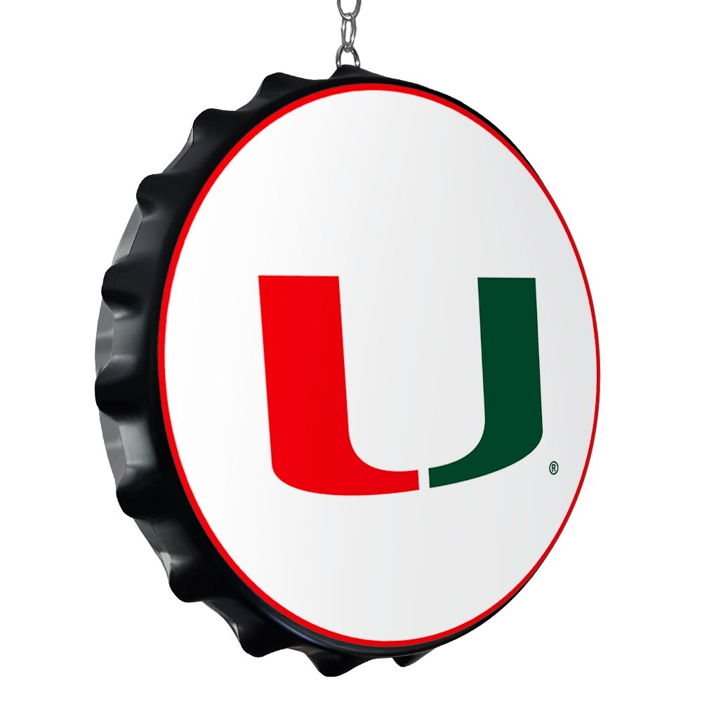 Miami Hurricanes Bottle Cap Dangler - The Fan-Brand