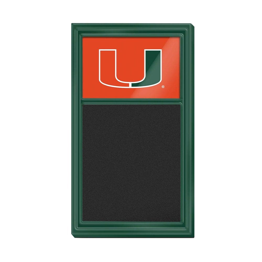 Miami Hurricanes Chalk Note Board - The Fan-Brand