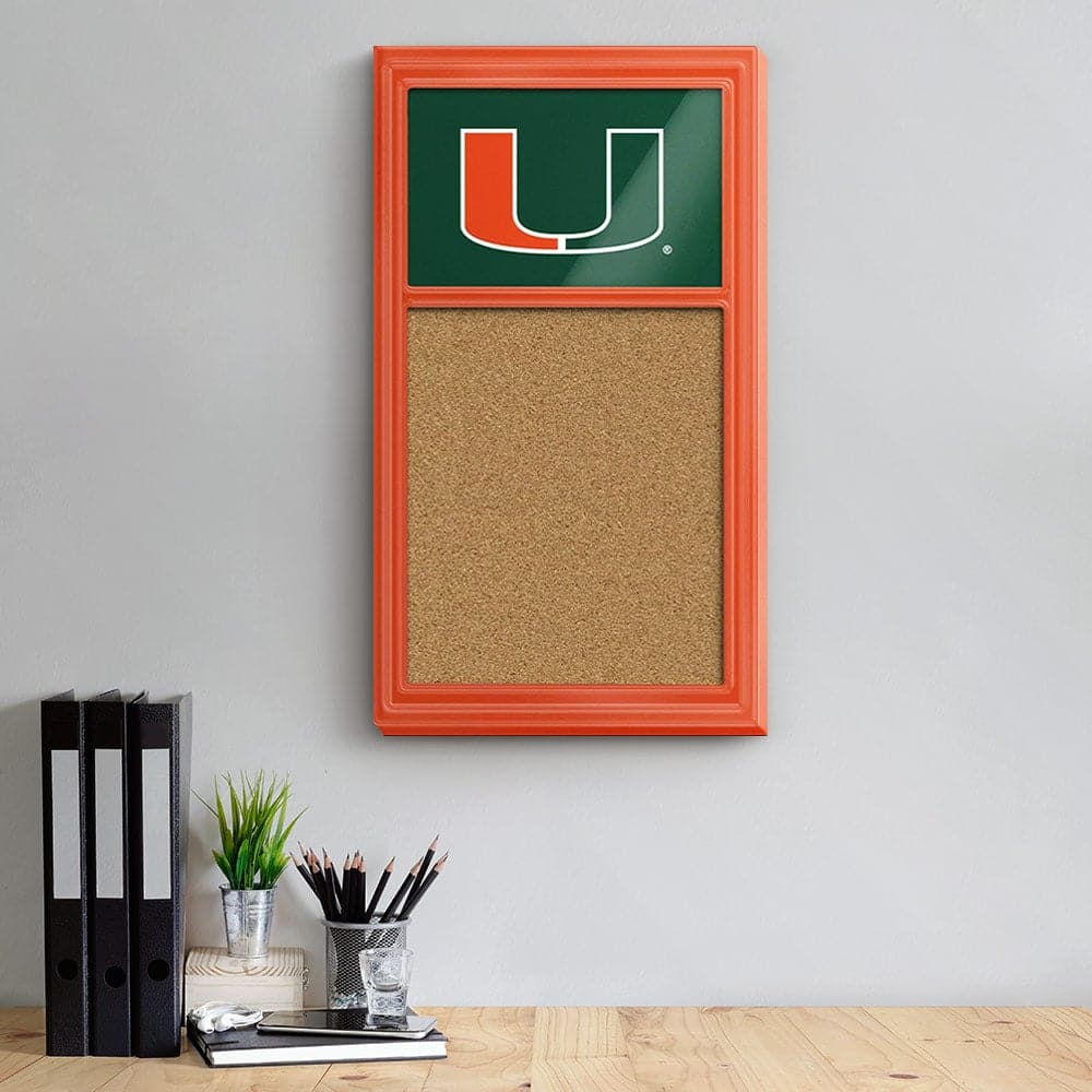 Miami Hurricanes Cork Note Board - The Fan-Brand