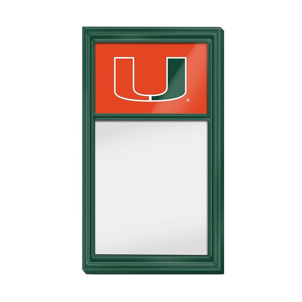Miami Hurricanes Dry Erase Note Board - The Fan-Brand
