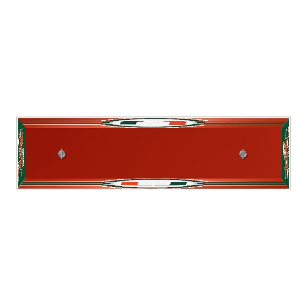 Miami Hurricanes Edge Glow Pool Table Light - The Fan-Brand