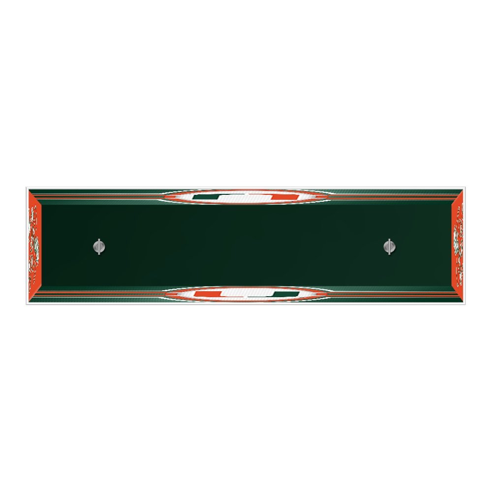 Miami Hurricanes Edge Glow Pool Table Light - The Fan-Brand