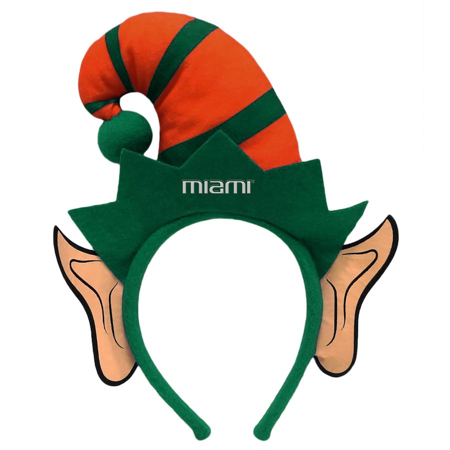 Miami Hurricanes Elf Ears Headband