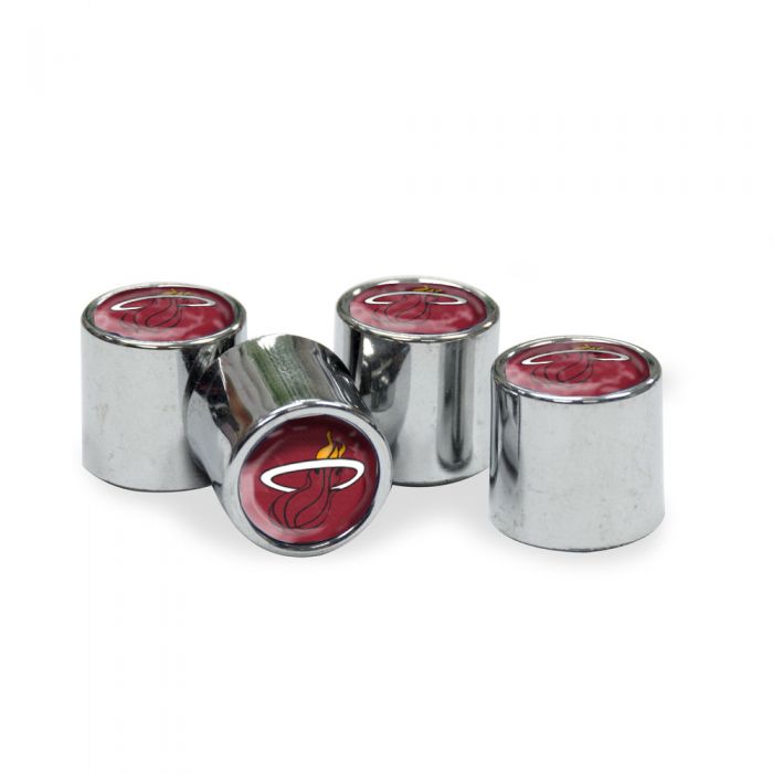 Miami Heat Valve Stem Covers