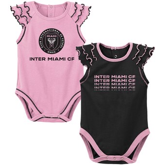 Inter Miami CF MLS Infant Shining All Star 2 pk Creeper Set