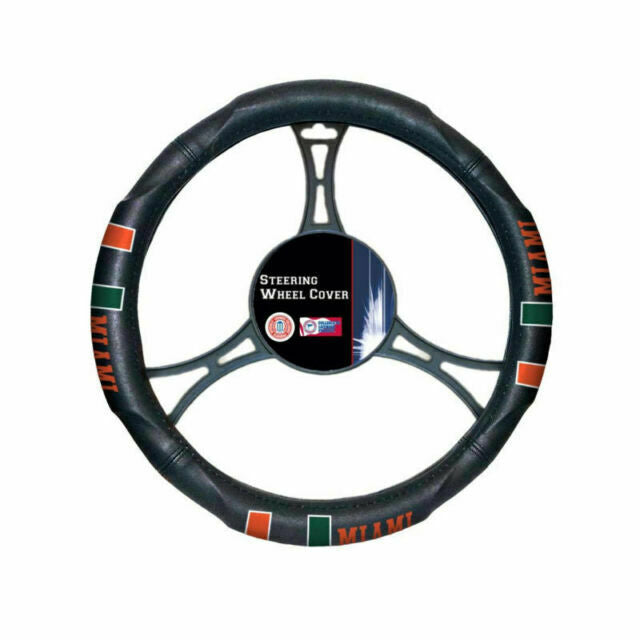 Miami Hurricanes The Northwest Steering Wheel Cover