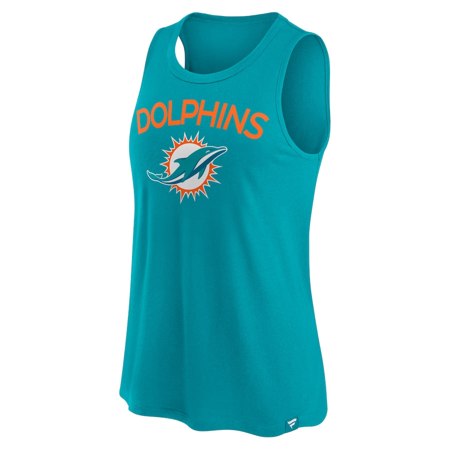 Miami Dolphins Fanatics Women's Root For Tank Top - Aqua