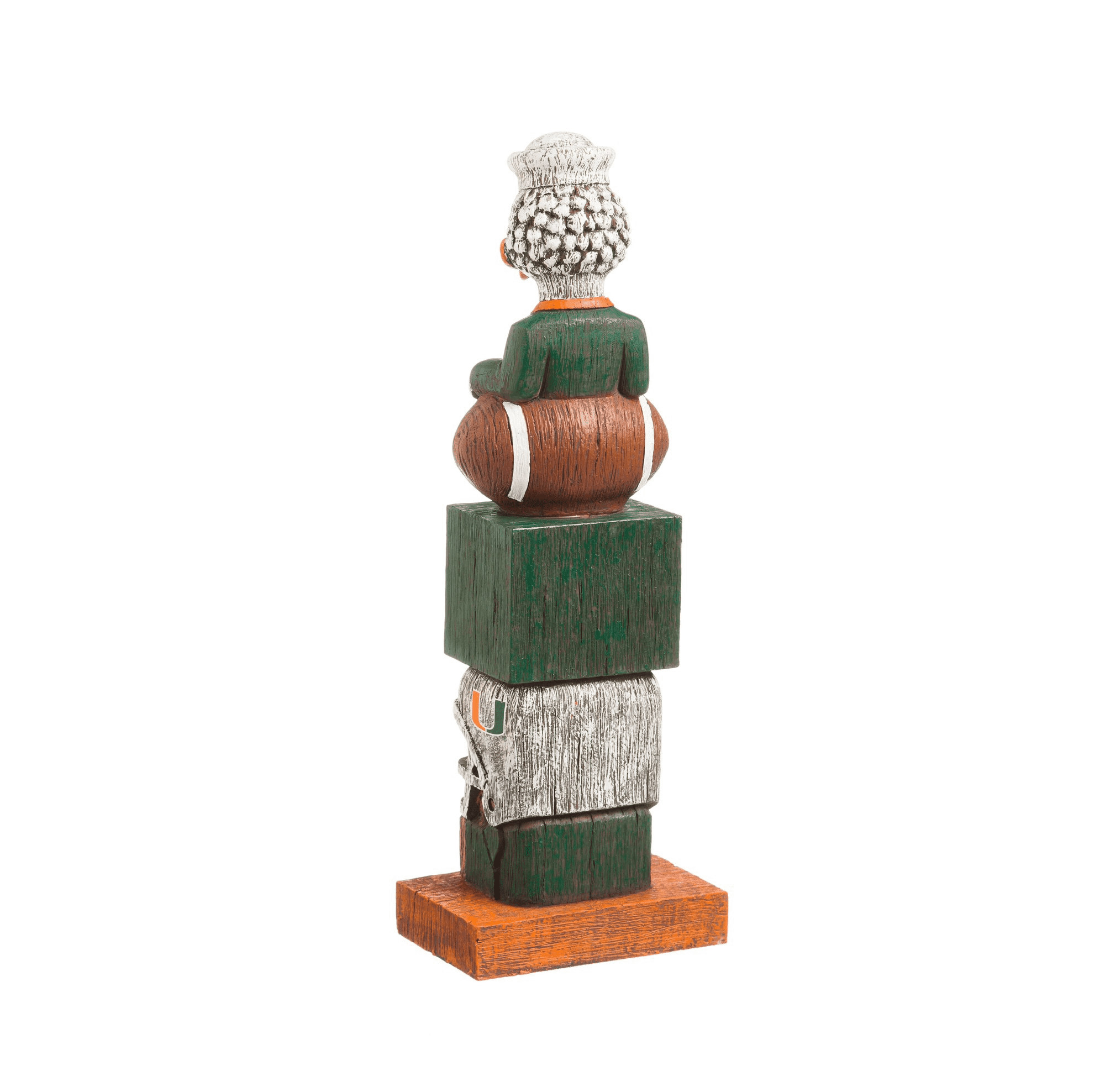 Miami Hurricanes Tiki Totem Statue - Sebastian