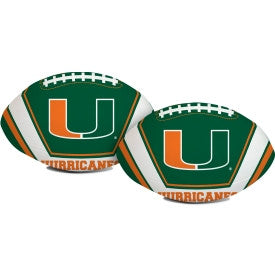 Miami Hurricanes Softee Football - CanesWear at Miami FanWear Balls Prizes CanesWear at Miami FanWear