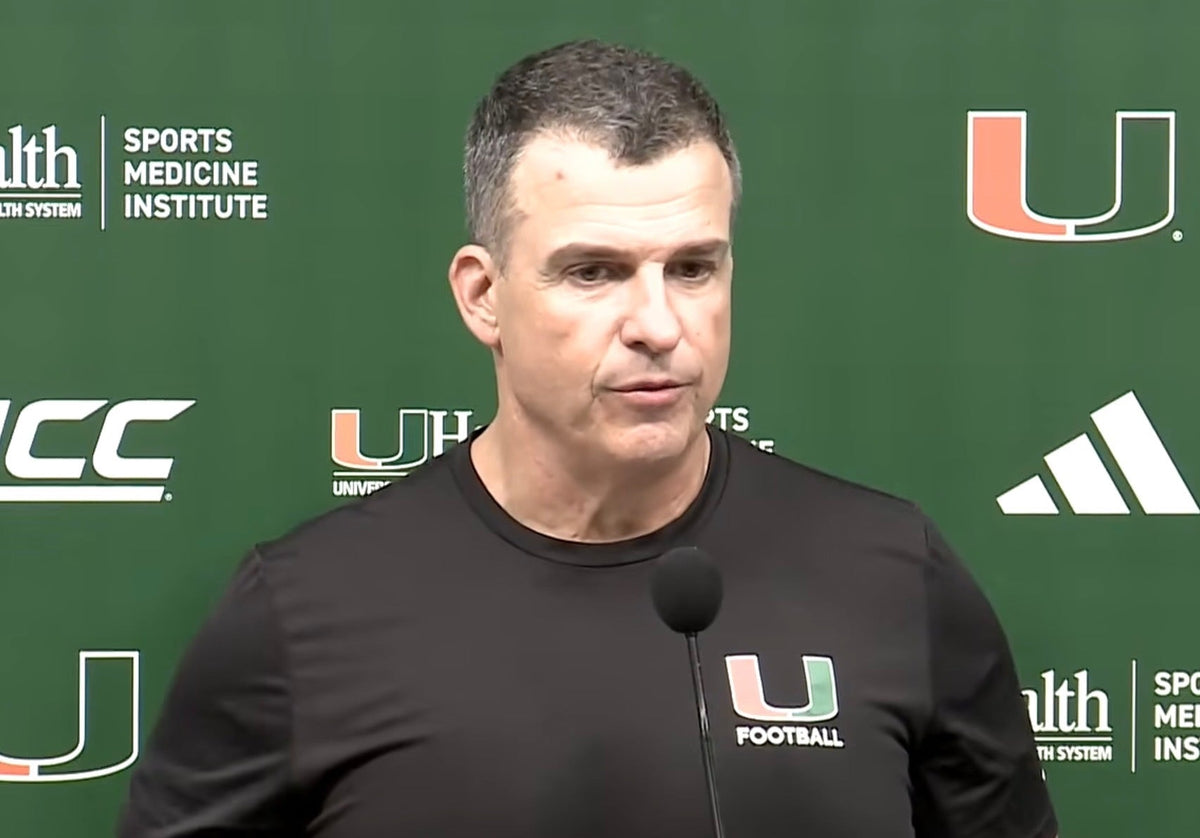 Mario Cristobal provides injury updates, previews Miami’s upcoming game vs. Florida State