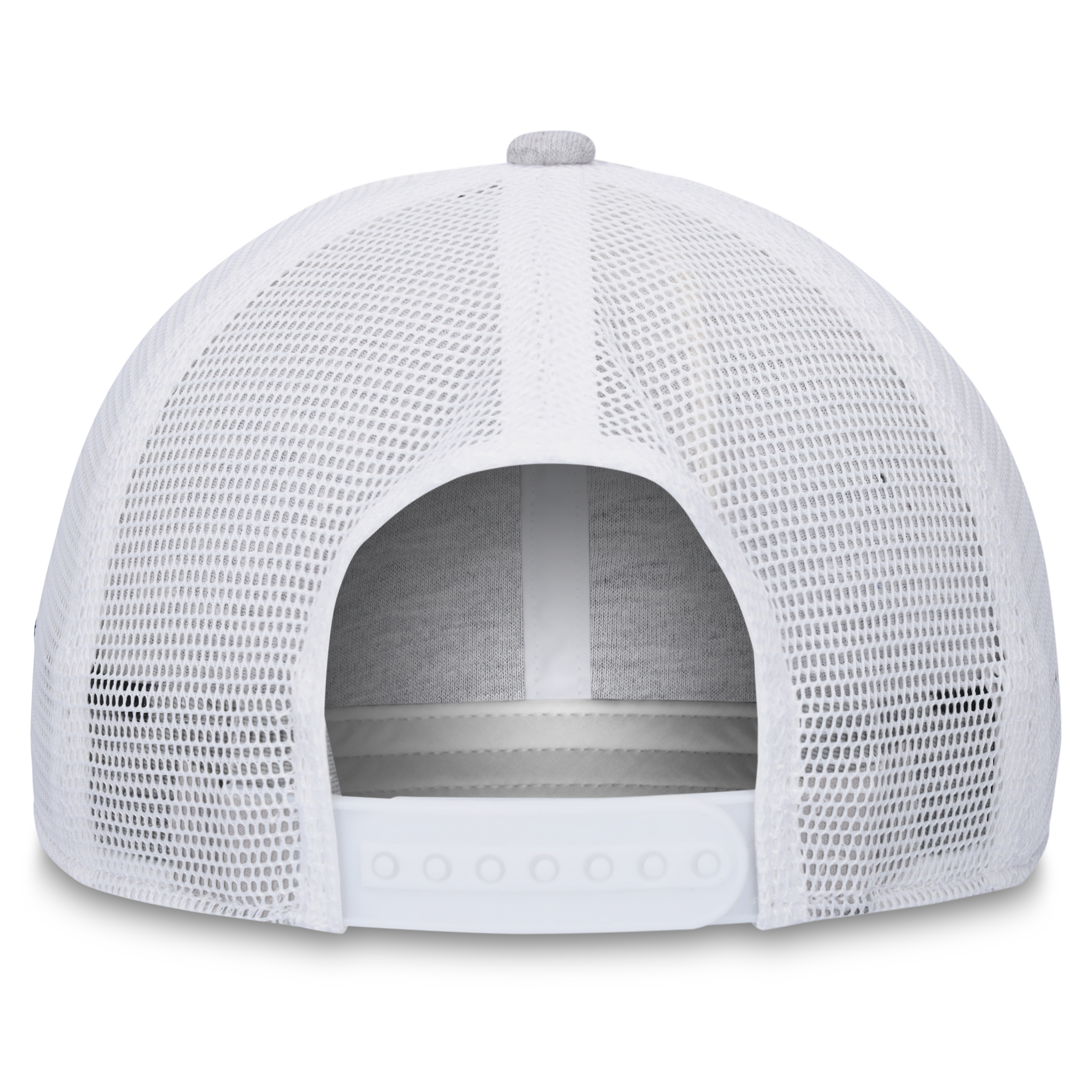 Florida Panthers Fanatics Heathered Mesh Trucker Snapback Hat - Grey/White