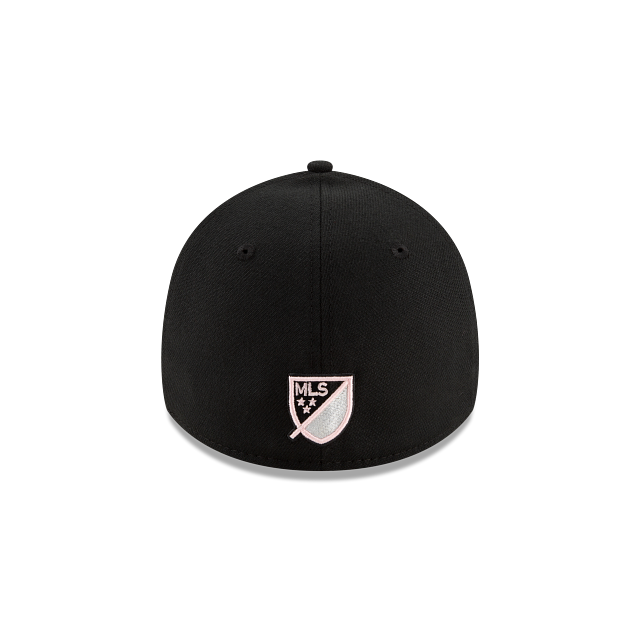 Inter Miami CF New Era 39Thirty Primary Logo Flex Fit Hat - Black