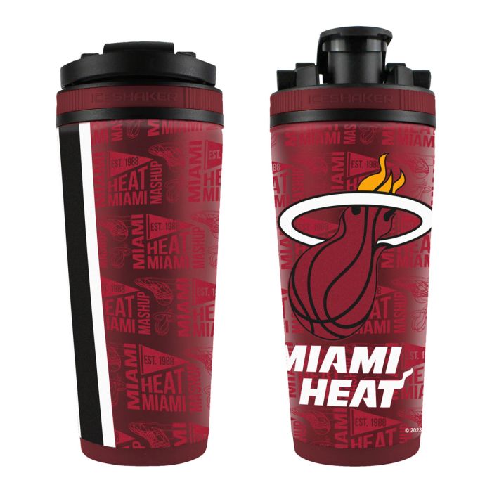 Miami Heat 26 OZ ELE Ice Shaker Cup - Red