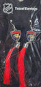 Florida Panthers Tassel Earrings
