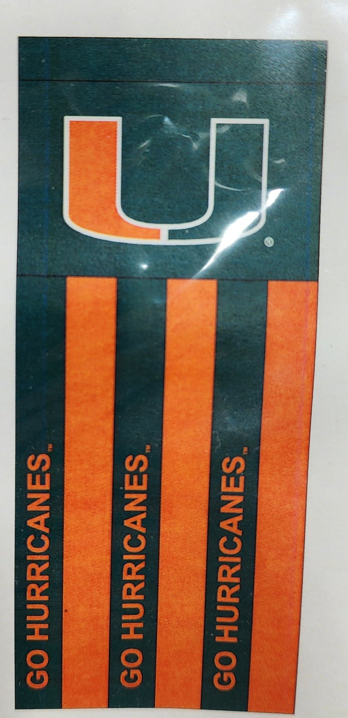 Miami Hurricanes 40 Inch Windsock