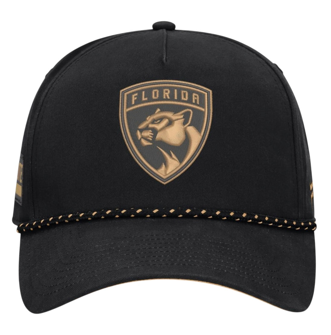 Florida Panthers Fanatics Military Appreciation Adjustable Rope Hat - Black