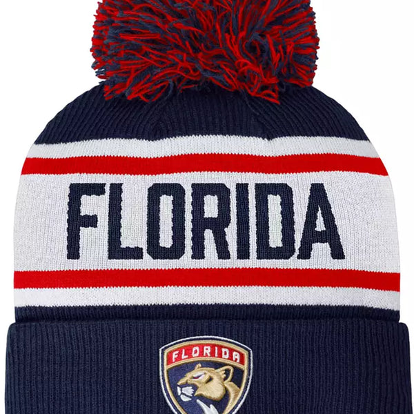 Florida Beanie, Florida Hat, Embroidered Pom-pom Beanie Unisex for Adults,  Florida Gifts. 