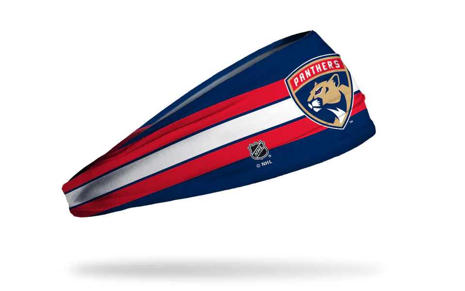 Florida Panthers JUNK Jersey Striped Headband