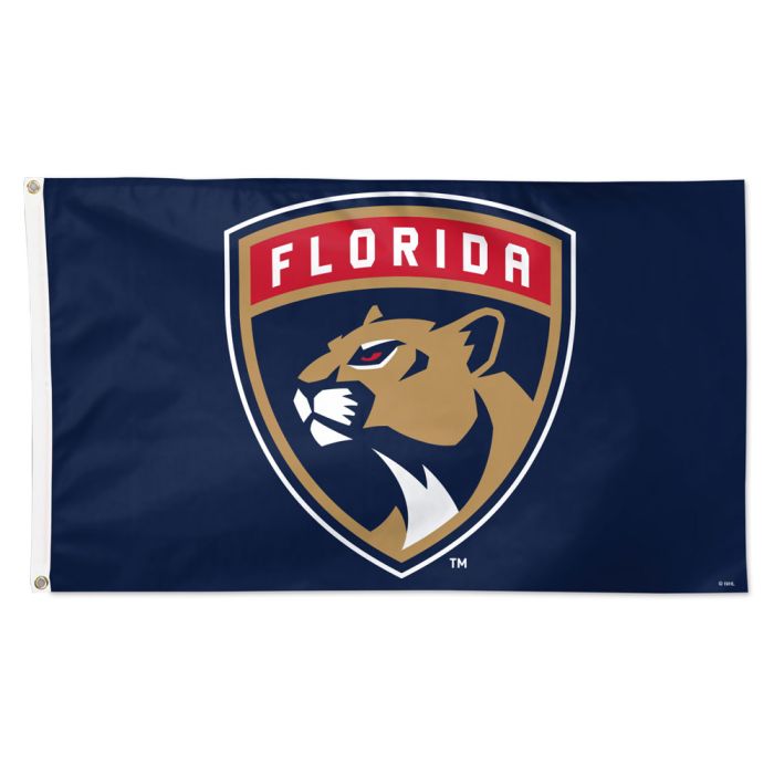 Florida Panthers Primary Logo Banner Flag 3' x 5' - Blue