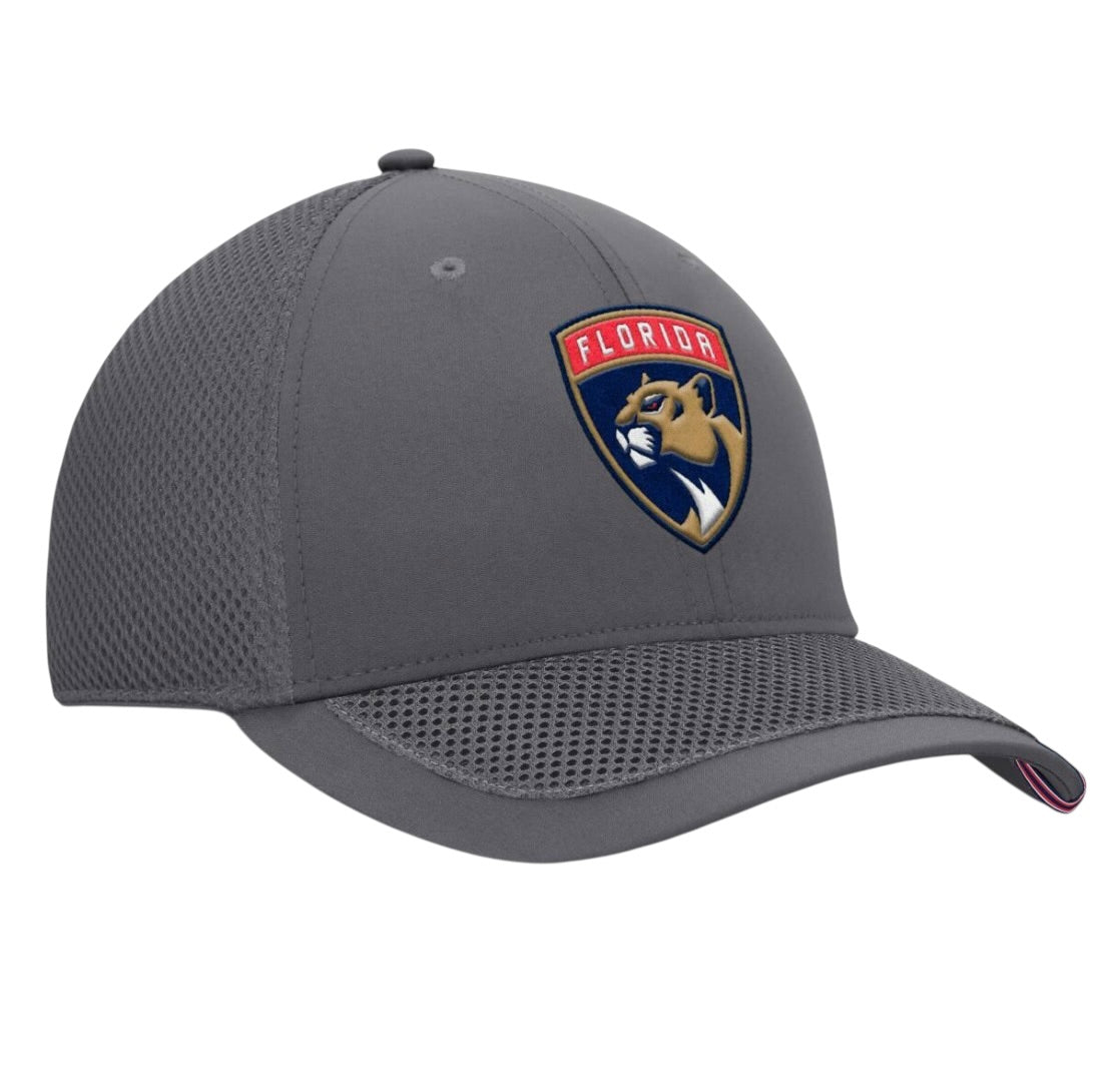 Florida Panthers Fanatics Clincher Flex Fit Hat - Storm Grey