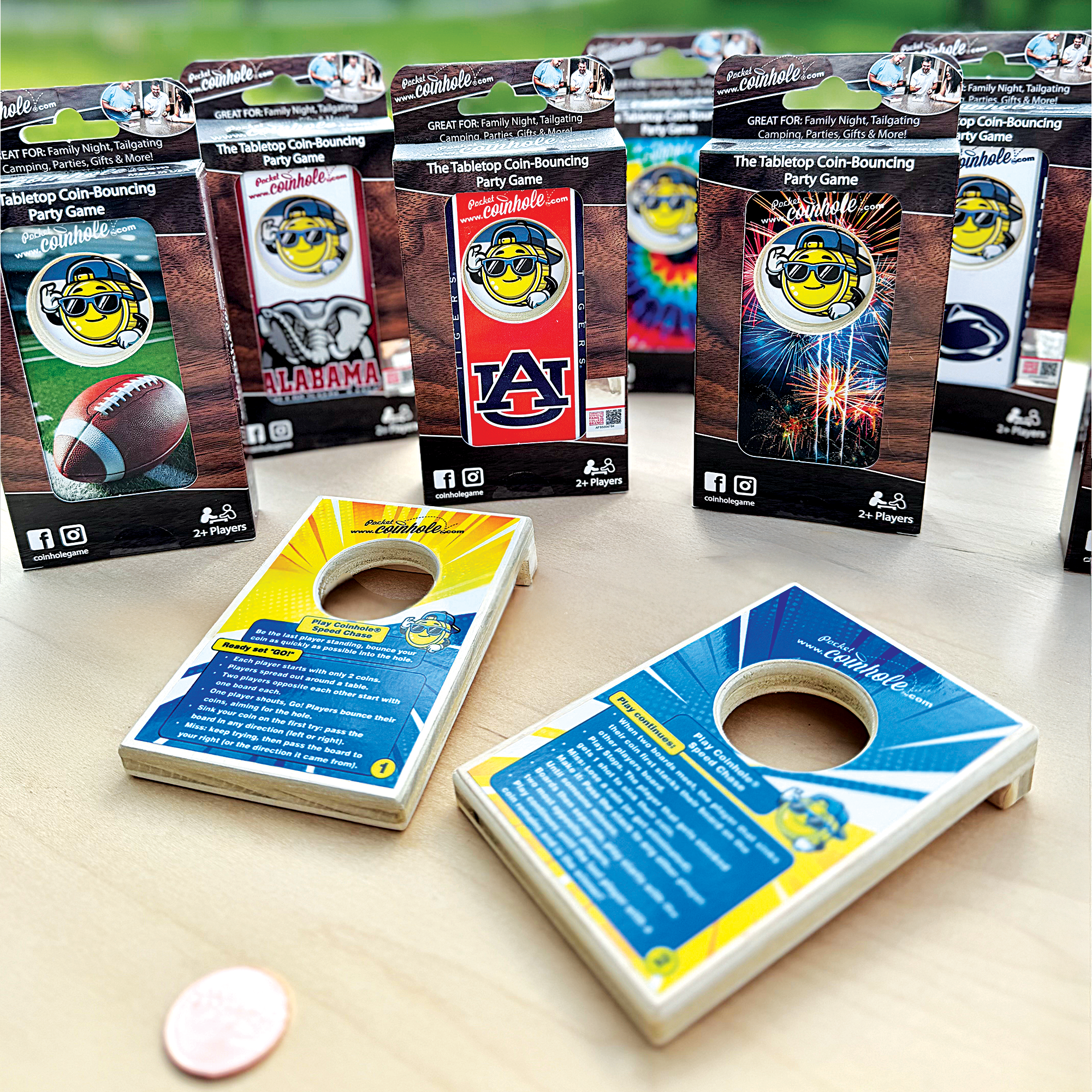 American Flag POCKET Coinhole®