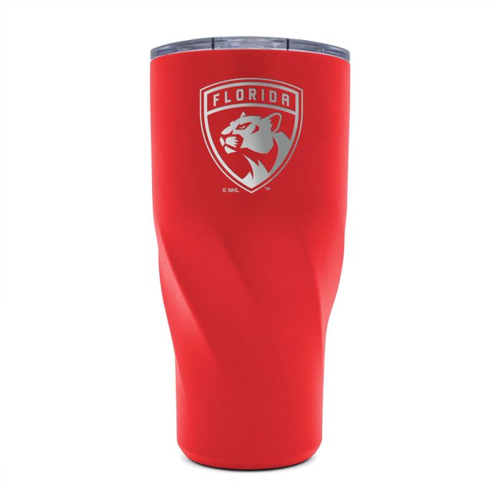 Florida Panthers Morgan Stainless Steel 30oz Primary Logo Tumbler w/ Lid - Red