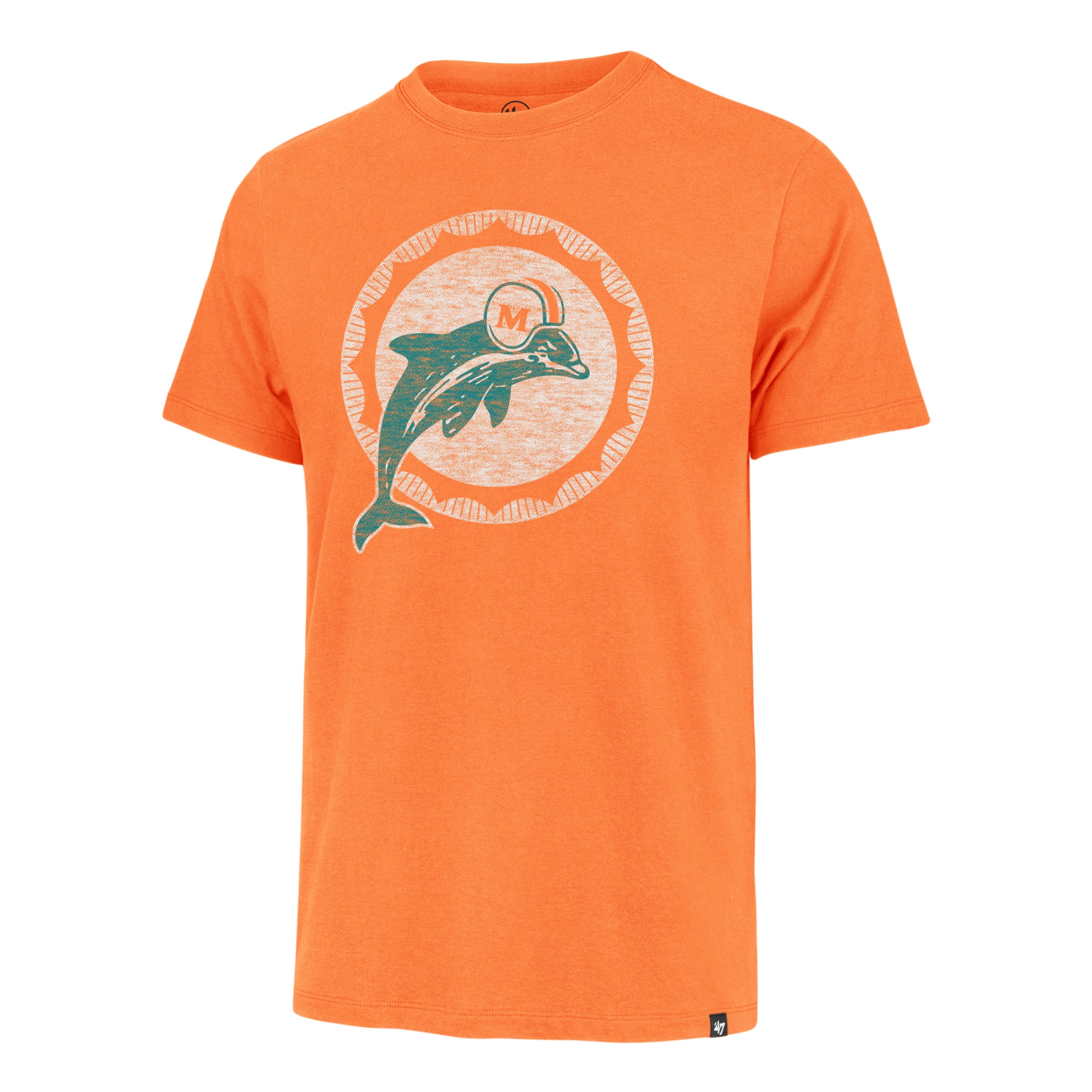 Miami Dolphins '47 Brand Historic Signal Premier Franklin T-Shirt - Orange