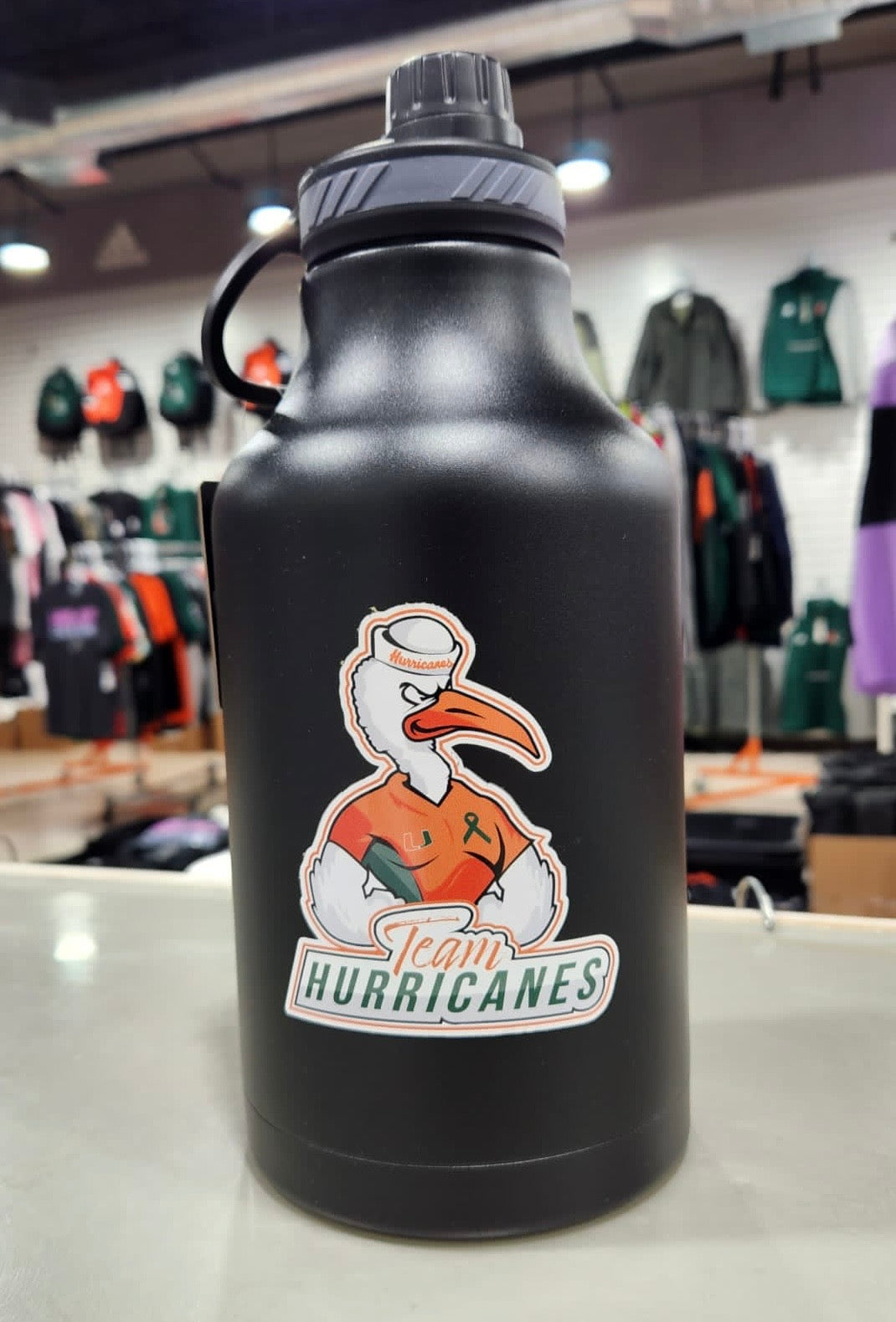 Team Hurricanes DCC 2023 Metal Water Bottle - Black