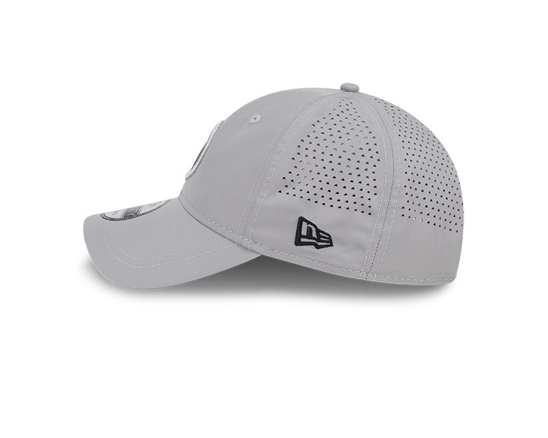 Inter Miami CF MLS New Era 9Twenty Active Perforated Adjustable Hat - Grey