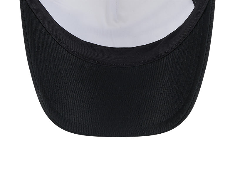 Miami Marlins New Era Kids Burst! Adjustable Foam Trucker Hat - Black/White