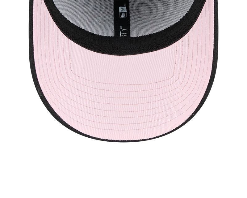 Inter Miami CF New Era 39Thirty Grey Panel Flex Fit Hat - Black/Grey