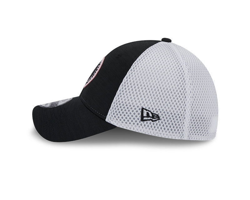 Inter Hat Inter Miami CF New Era 39Thirty Gameday Neo Flex Fitted Hat - Black/Wh